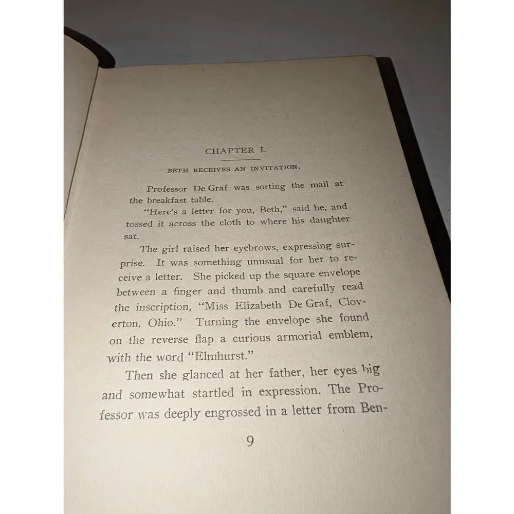 1906 Aunt Jane's Nieces 1st Edition Reilly & Britton Rare Collectible HC Book